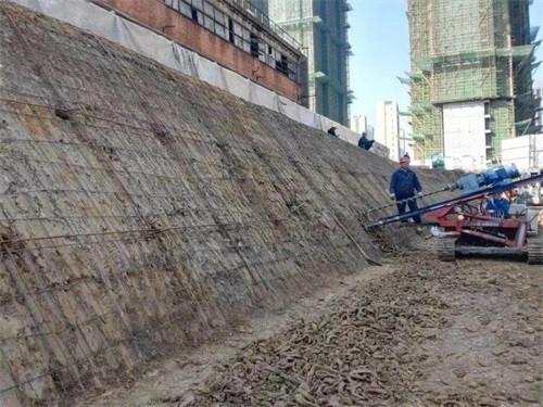 岐山建筑边坡支护
